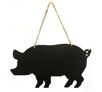 Serenityy Aw Dropship Uk Chalkboard Pig Design - Rectangular Black Chalkboard For Home, Kitchen, Pub And Events