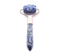 Serenityy Aw Dropship Uk Gemstone Mini Roller - Sodalite, Compact Face Roller For Targeted Facial Massage