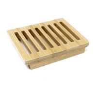 Serenityy Aw Dropship Uk Hemu Wood Soap Dish - Boxed Wooden Tray For Handmade Soap