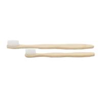 Serenityy Bamboo Toothbrush Family Pack - White - 4 Pack - Medium Soft Serenityy White 4 Pack