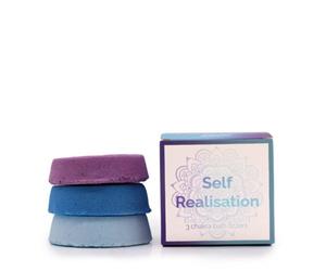Serenityy Chakra Bath Fizz Small Gift Box Set For Self-Realisation - Peppermint Lavender Eucalyptus Lemon