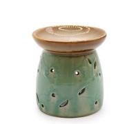 Serenityy Classic Blue Oil Burner - Gloss Finish, Suitable For Fragrance Oils, Granules And Wax Melts, Pack Of 1