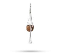 Serenityy Classic Macrame Pot Holder - Natural, Large, Lightweight