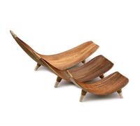 Serenityy Coconut Leaf Fruit Bowl Set - Natural