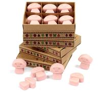 Serenityy Coffee Trader Box Of 6 Wax Melts - Soy Blend, Recycled Cardboard Packaging