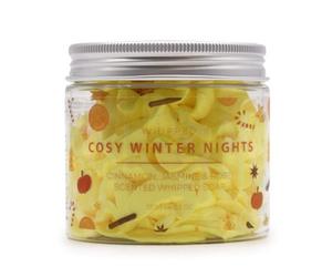 Serenityy Cosy Winter Nights Whipped Soap - 120 G Christmas Limited Edition - Cinnamon Clove Jasmine Vanilla Saffron