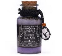 Serenityy Crystal Purity Bath Spell Set - 240G Handcrafted Rock Crystal Bath Potion For Cleansing, Relaxation And Energy Renewal