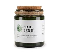 Serenityy Fig & Cassis Soy Wax Candle 150G - Wooden Wick, Rustic Glass Jar, Luxury Home Fragrance