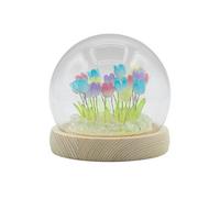 Serenityy Floral Glow Garden Dome - Multi Tulips - Led Usb