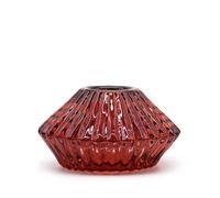 Serenityy Flower Flip Dinner Candle Tealight Holder - Vampire Red Serenityy Red