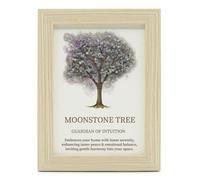 Serenityy Gemstone Picture - Tree Of Life With Moonstone Chips - 20 X 14.7 X 1 Cm