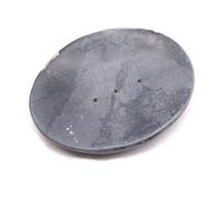 Serenityy Grey Soapstone Soap Dish 10 X 12 Cm - Classic Oval