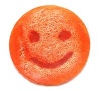 Serenityy Happy Scrub Soap - Grapefruit Exfoliating Body Scrub 120G, Zesty Citrus Fragrance, Polished Gloss Finish