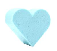 Serenityy Heart Guest Soaps Lotus Flower Scent - Pack Of 10, 45 X 40 mm, 20 G Each, Light Blue.