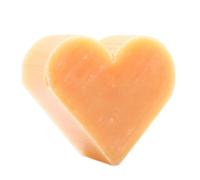 Serenityy Heart Soap Pack Of 10 - Orange & Warm Ginger, 20G Each, Heart Shaped