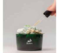 Serenityy Hop Hare Diffusing Crystals & Floral Set - The Magician, Raw Green Aventurine With Dried Flowers, 320G.