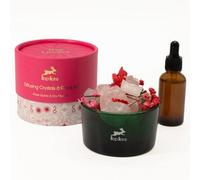 Serenityy Hop Hare The Lovers Diffusing Crystals & Floral Set - Rose Quartz And Dried Flowers, 320G