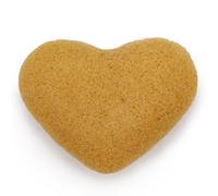 Serenityy Konjac Heart Sponge - Peach, 100% Natural Konjac Root Facial And Body Sponge, 1 Pack.