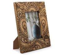 Serenityy Large Mango Wood Picture Frame For 13X18Cm Photos 28X23X2Cm - Buddha Design - Black