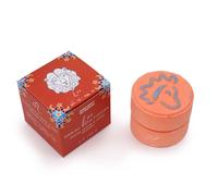 Serenityy Leo Zodiac Bath Fizzer Set - 2 x 150g, Frosted Citrine & Ginger in Orange | Size: 150g