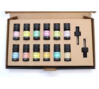 Serenityy Luxury Aromatherapy Essentail Oil Gift Set - 12 X 5Ml Bottles With 2 Droppers, Vegan - Friendly Relaxation & Diffuser Set