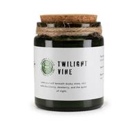 Serenityy Luxury Twilight Vine Soy Wax Candle 150G - Woodwick, Juicy Berry Top Notes, 26H Burn Time, Hand Poured