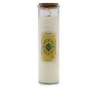Serenityy Magic Spell Candle - Happiness, Soy Wax With Green Aventurine And Moroccan Rose, 280 G, 50 Hr Burn