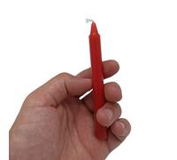 Serenityy Manifest Magic Candles Pack Of 12 - Red Root Chakra Ritual Candles, 12Cm, 90-Minute Burn Time