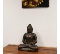 Serenityy Medium Buddha Classic Antique Gold Statue 0.5M - 9Kg Decorative Home And Garden Ornament