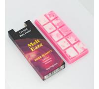 Serenityy Melt Eaze Crystal Wax Melts 50G - Rose Quartz Love - Rose Floral Snap Bar
