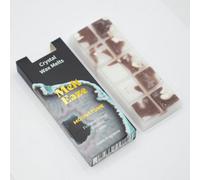 Serenityy Melteaze Moonstone Glow Wax Melts 50G - Violet Floral Snap Bar With Real Moonstone Chips.