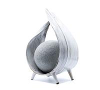 Serenityy Natural Coconut Lamp - Whitewash Wrapover