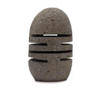 Serenityy Natural Riverstone Standing Candle Holder - Layered Cut Design Serenityy Natural