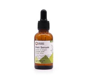 Serenityy Organic Herbal Hair Serum 30Ml - Castor, Argan & Essential Oils