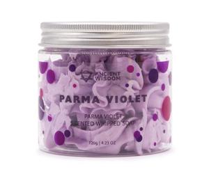 Serenityy Parma Violet Whipped Soap - 120G Whipped Body Soap With Moisturising Formula And Floral Fragrance.