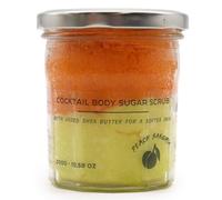 Serenityy Peach Sangria Fragranced Sugar Body Scrub - 500G Exfoliating Body Polish, Natural Vegan Formula