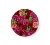 Serenityy Round Soap Flower Gift Box - Vintage Roses Rose