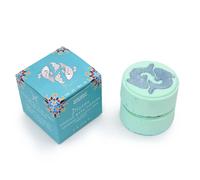 Serenityy Set of 2 Zodiac Bath Fizzers with Horoscope - Pisces in Aqua | Size: 150g