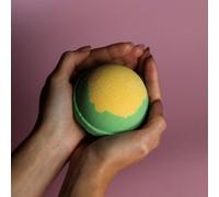 Serenityy Set Of 3 Apple Pie & Custard Jumbo Fizzy Bath Spheres - 3 X 180G, Made In Uk