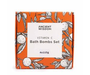 Serenityy Set Of 4 Vitamin C Aromatherapy Quartet, 4 X 115G