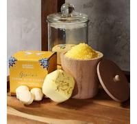 Serenityy Small Wooden Display Tubs 95mm - Natural Wood Circular Soap And Bath Bomb Presentation