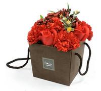 Serenityy Soap Flower Bouquet - Classic Red