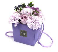 Serenityy Soap Flower Bouquet - Lavender Rose & Carnation