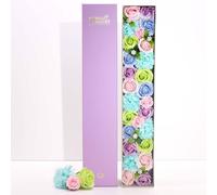 Serenity y Soap Flowers - Extra Long Blue Box Serenity Blue