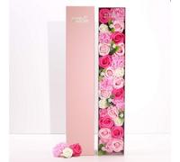 Serenity y Soap Flowers - Extra Long Pink Box Serenity Pink