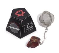 Serenityy Tea Strainer With Genuine Mookaite Stone - Stainless-Steel Mesh, 45 G.