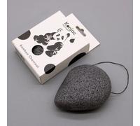 Serenityy Teardrop Konjac Sponge Bamboo Charcoal Anti-Bacterial - 15G - Aw Dropship Uk