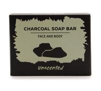 Serenityy Unscented Charcoal Soap 85G - Activated Charcoal, Argan Oil, Hempseed Oil, Shea Butter, Vegan