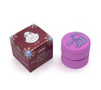 Serenityy Virgo Zodiac Bath Fizzers Set - 2 x 150g with Hidden Horoscope in Purple