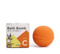 Serenityy Vitamin C Infused Bath Bomb 115G - Citrus Essential Oils In Orange Orange